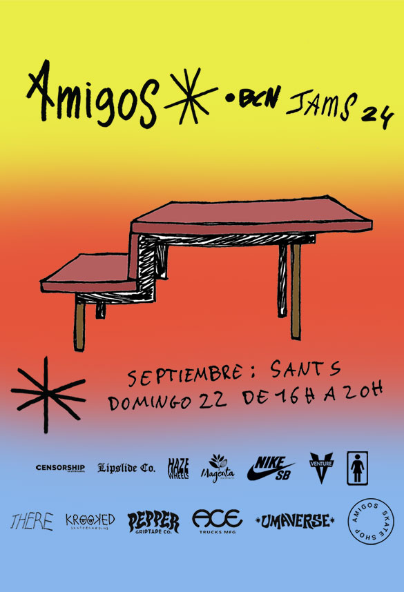 amigos bcn jams 24 skate sessions barcelona