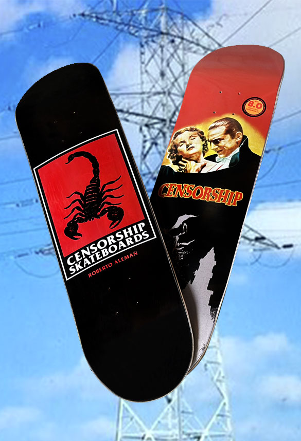 censorship skateboards