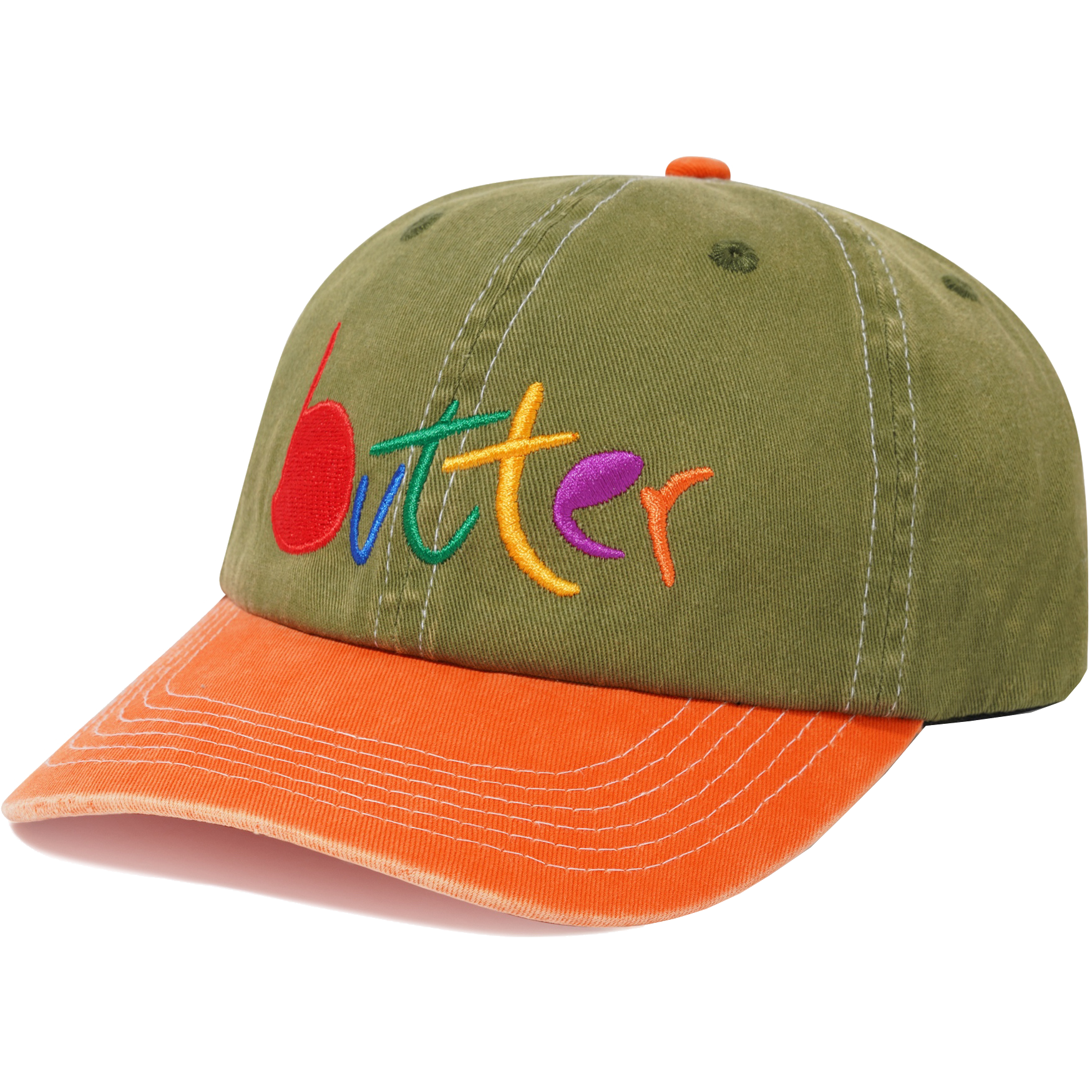 Shop butter goods cap 6 panel art (fatigue) online | AMIGOS SKATESHOP